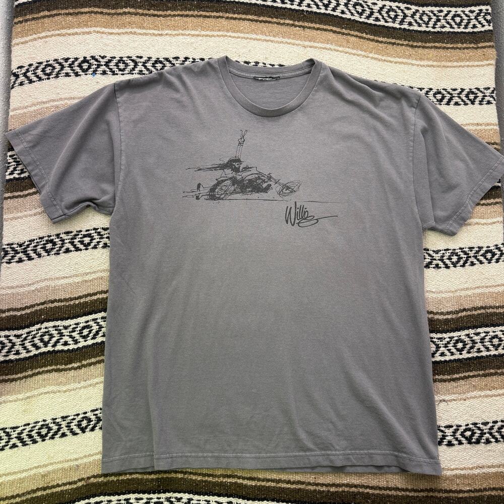 Men's Harley Davidson Motorcycles Museum Milwaukee Wisconsin Gray Shirt Sz XL